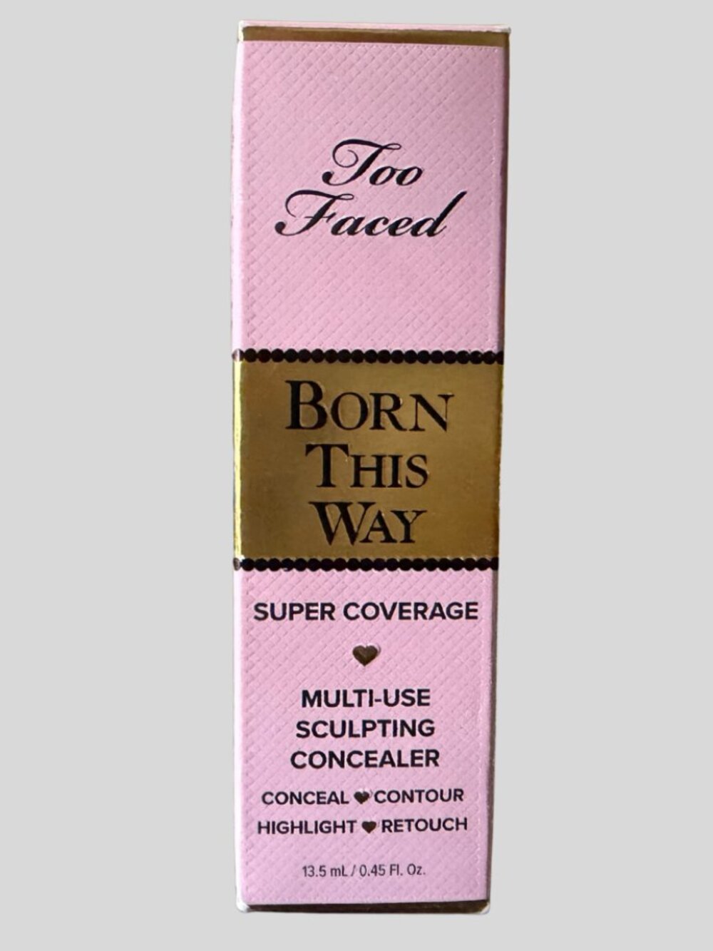 Born This Way Super Coverage Sculpting Concealer in Cream Puff Brand New!